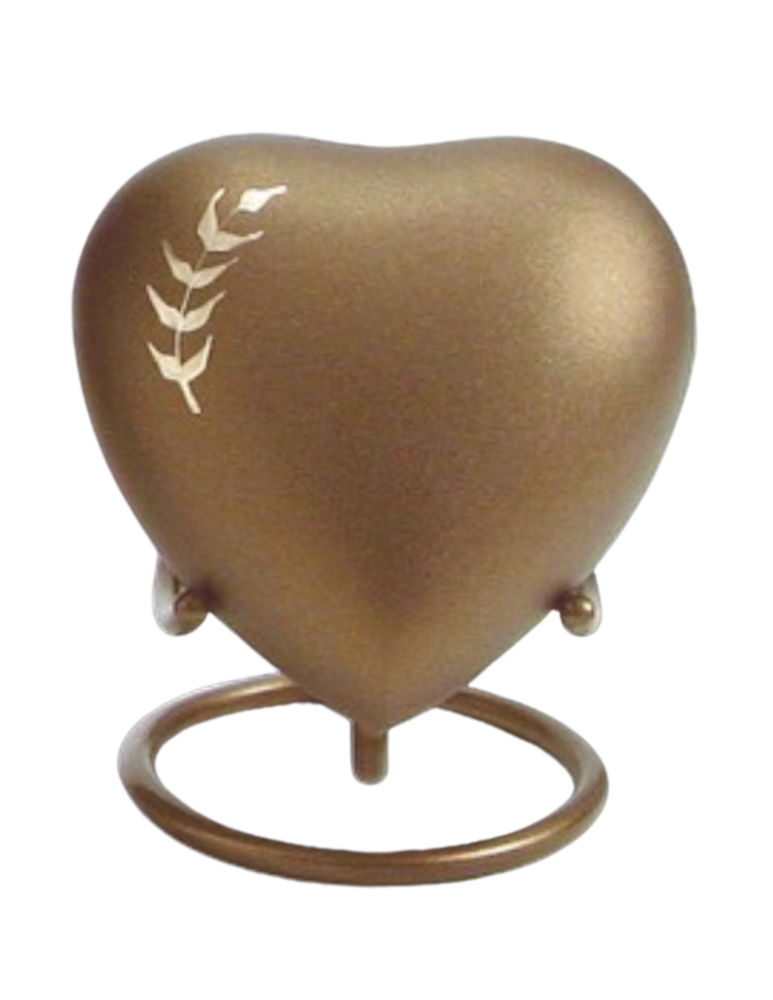 Aria Wheat Heart Urn