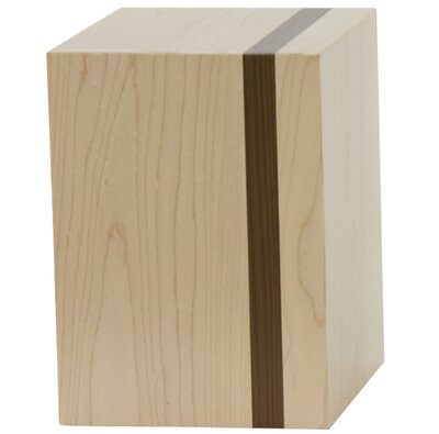 Solid Maple and Walnut