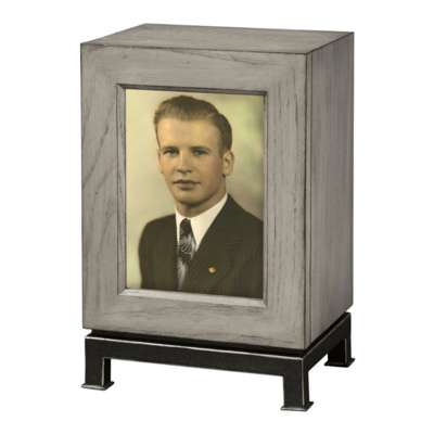 Metro Mantel Photo Urn