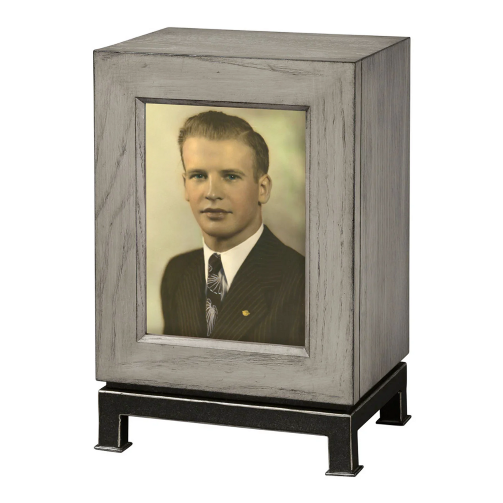 Metro Mantel Photo Urn